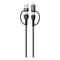 Proton Spark 4-in-1 Nylon Braided Fast Charging Cable (27W/60W)