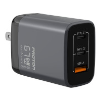 Proton VoltXpress 67W GaN 3-Port Charging Adapter