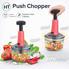 Roto Push Chopper – Ultra Fast Vegetable & Onion Cutter