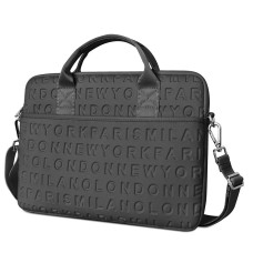 WiWU Cosmo Slim Case 13.3 Inch Laptop Handbag Black
