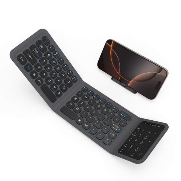 WiWU FMK-05 Foldable Bluetooth Keyboard with Numeric Keypad