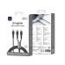 WiWU Wi-C072 Oringlink 100W USB-C to USB-C & Lightning Splitter Cable 1.2m