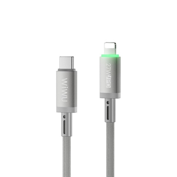 WiWU Wi-C083 27W USB-C to Lightning Maglink Magnetic Cable 1m