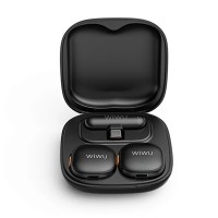 WiWU Wi-WM006 AI Noise Cancelling Dual Wireless Lavalier Microphone (Type-C)