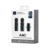 WiWU Wi-WM007 Dual Wireless Lavalier Microphone with 2-in-1 Type-C + Lightning Receiver