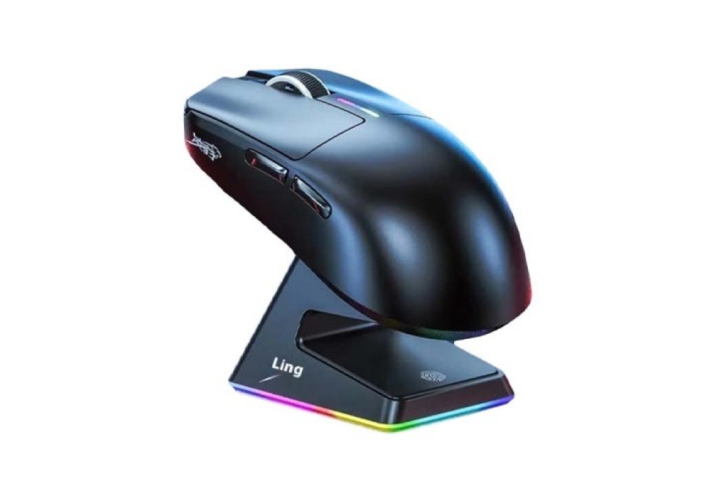 LINGBAO M6 Wireless Tri-Mode Gaming Mouse With Dock LINGBAO M6 Wireless Tri-Mode Gaming Mouse With Dock