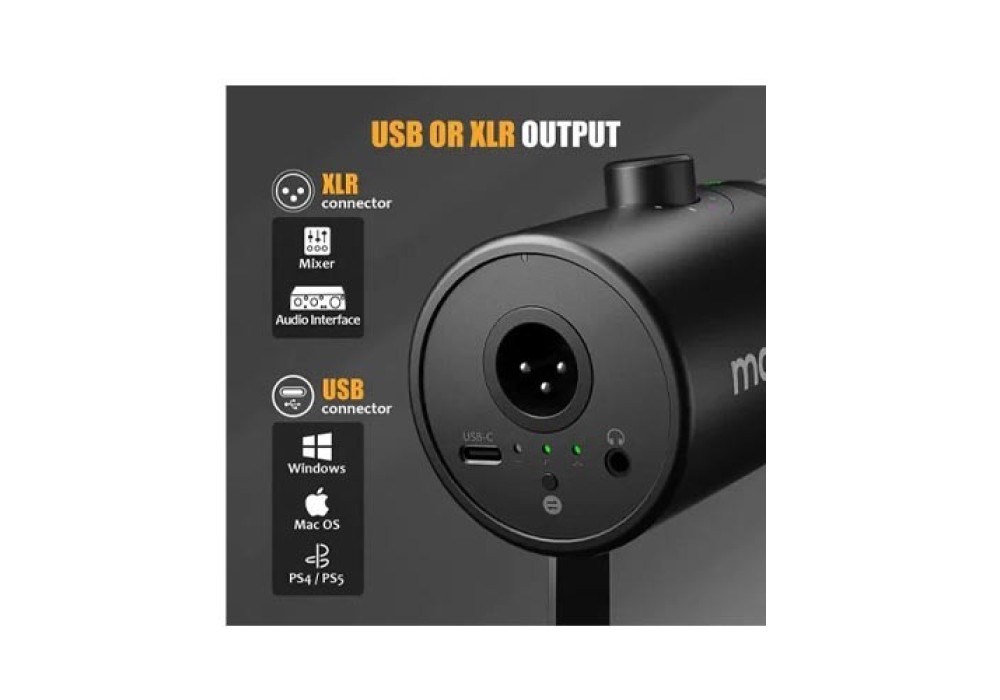 MAONO PD400X USBXLR Dynamic Microphone