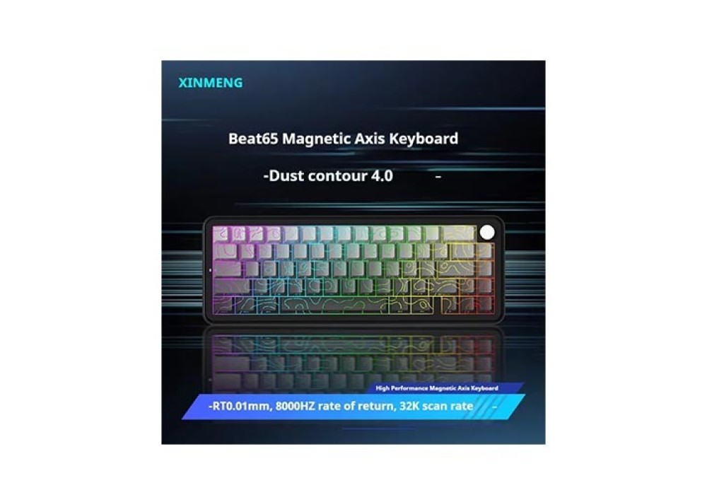 XINMENG Beat65 Wired 8K HZ Low-latency Magnetic Switch Mechanical Keyboard