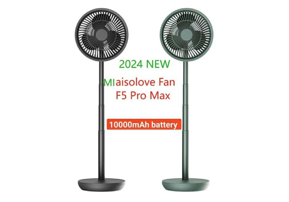 Xiaomi SOLOVE F5 Pro Max Rechargeable Fan 10000mAh Battery