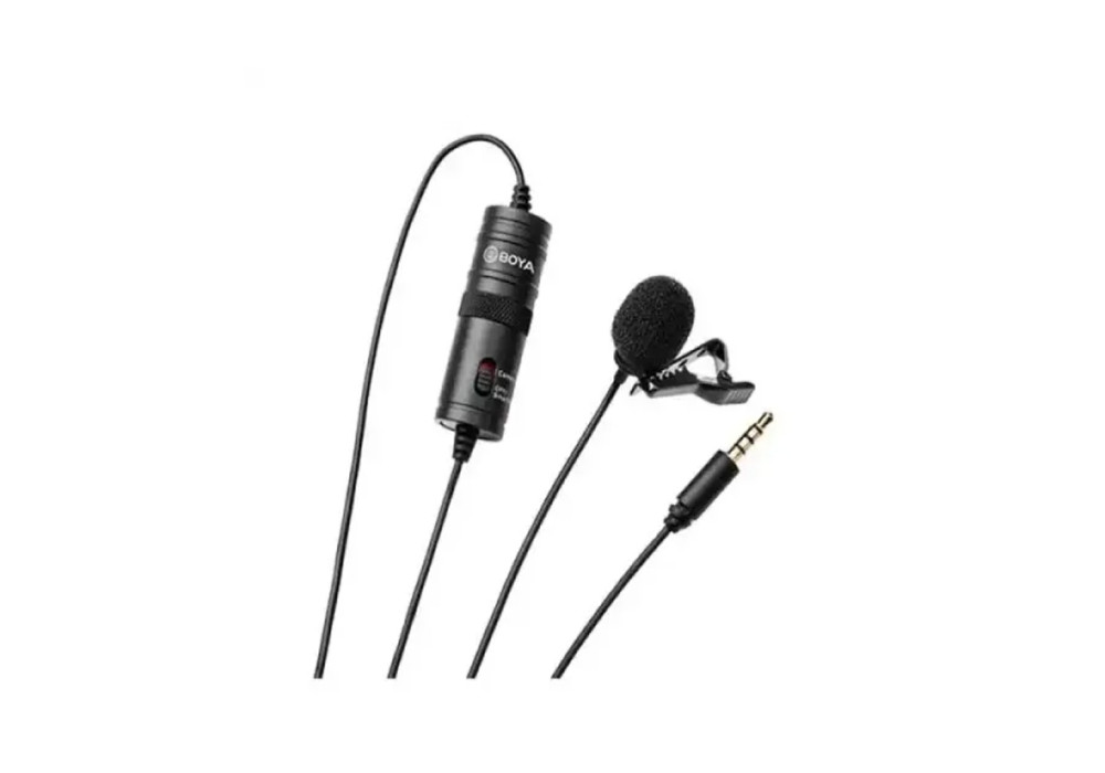 Boya BY-M1 Omnidirectional Lavalier Microphone (Original) Boya BY-M1 Omnidirectional Lavalier Microphone (Original)