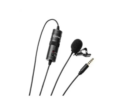 Boya BY-M1 Omnidirectional Lavalier Microphone (Original) Boya BY-M1 Omnidirectional Lavalier Microphone (Original)