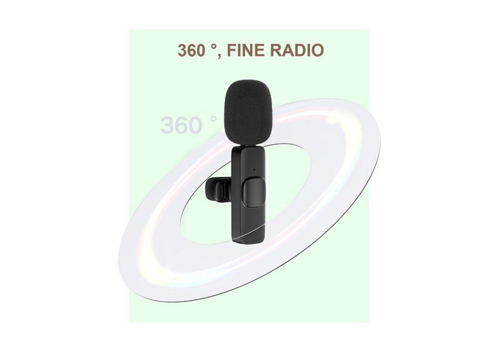 K8 Wireless Type-C Microphone for YouTube Facebook Live Stream
