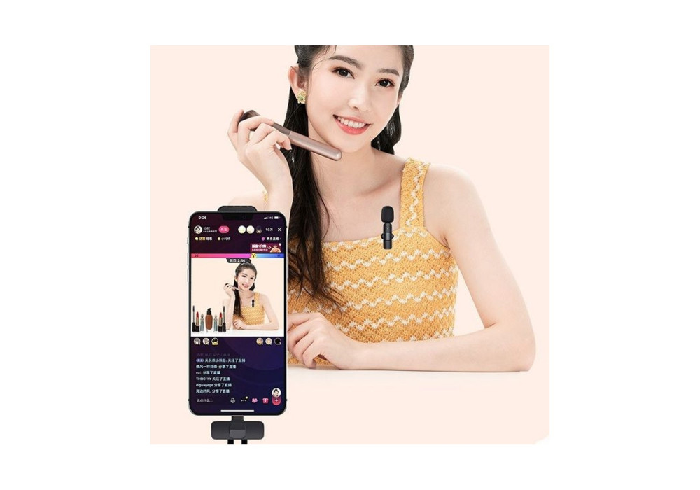 K8 Wireless Type-C Microphone for YouTube Facebook Live Stream