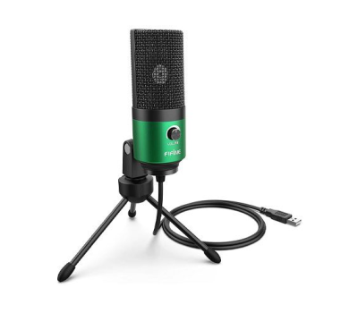 FIFINE K669B USB Microphone with Volume Dial for Streaming & Podcasting