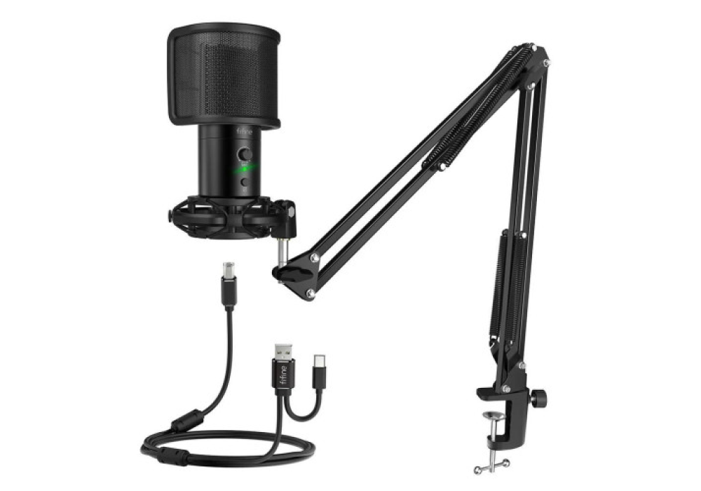 FIFINE T683 USB Plug and Play Studio Microphone