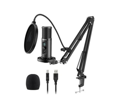 Maono AU-PM422 USB Condenser Microphone with Zero Latency Monitoring Maono AU-PM422 USB Condenser Microphone with Zero Latency Monitoring