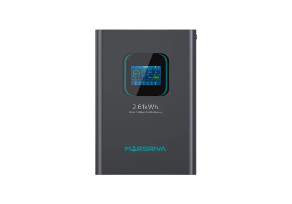 Marsriva MR-LFP24-100-WMD 25.6V 102Ah LiFePO4 Battery Marsriva MR-LFP24-100-WMD 25.6V 102Ah LiFePO4 Battery
