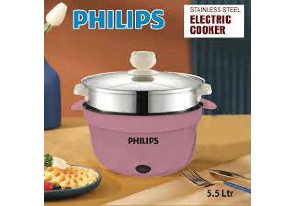 Philips 5.5L Nonstick Multicooker Electric Cooking Pot