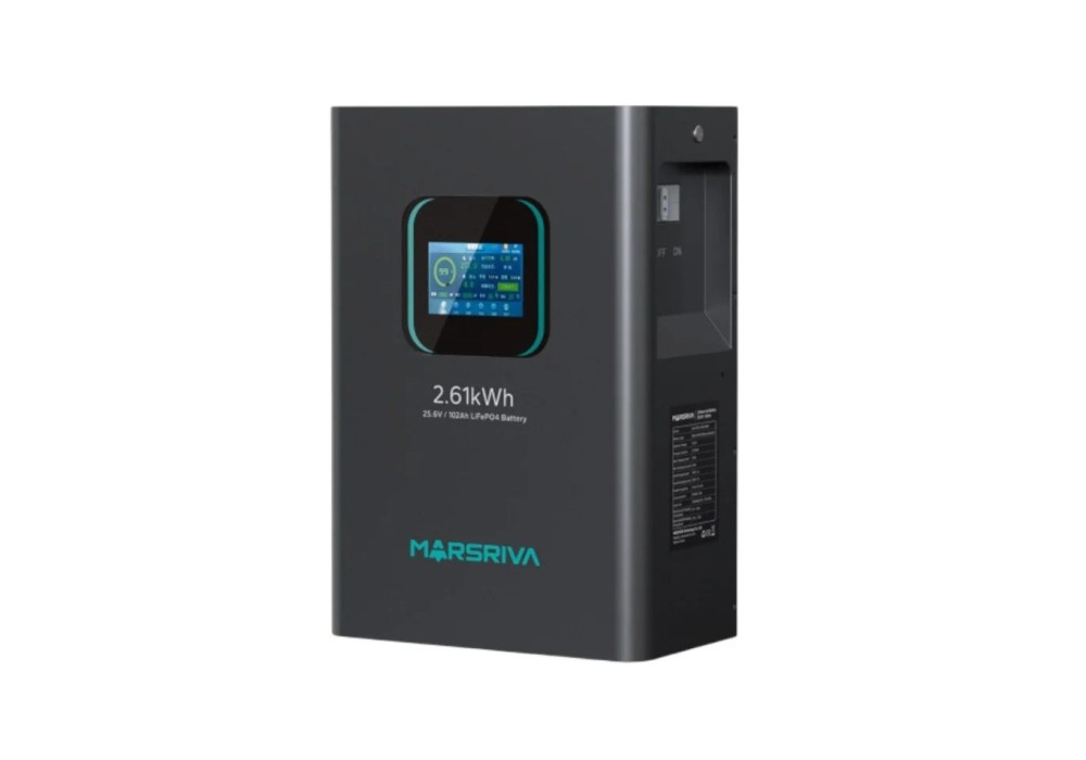 Marsriva MR-LFP24-100-WMD 25.6V 102Ah LiFePO4 Battery Marsriva MR-LFP24-100-WMD 25.6V 102Ah LiFePO4 Battery