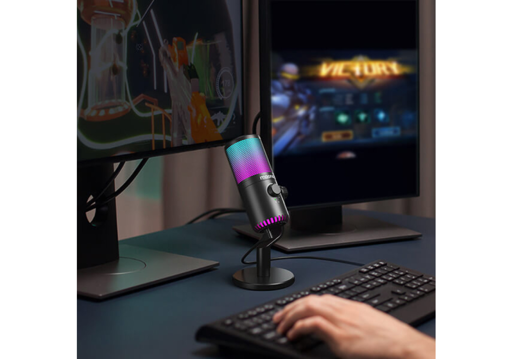 MAONO DM30 RGB USB Gaming Microphone Certified Special Edition