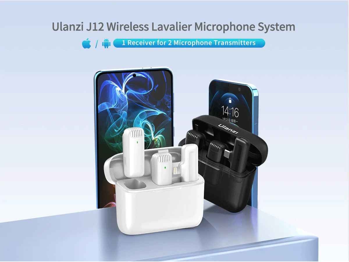 Ulanzi J12 Dual Wireless Microphone Ulanzi J12 Dual Wireless Microphone